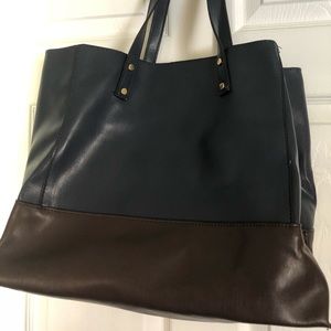 Lulu Dharma large leather bag.